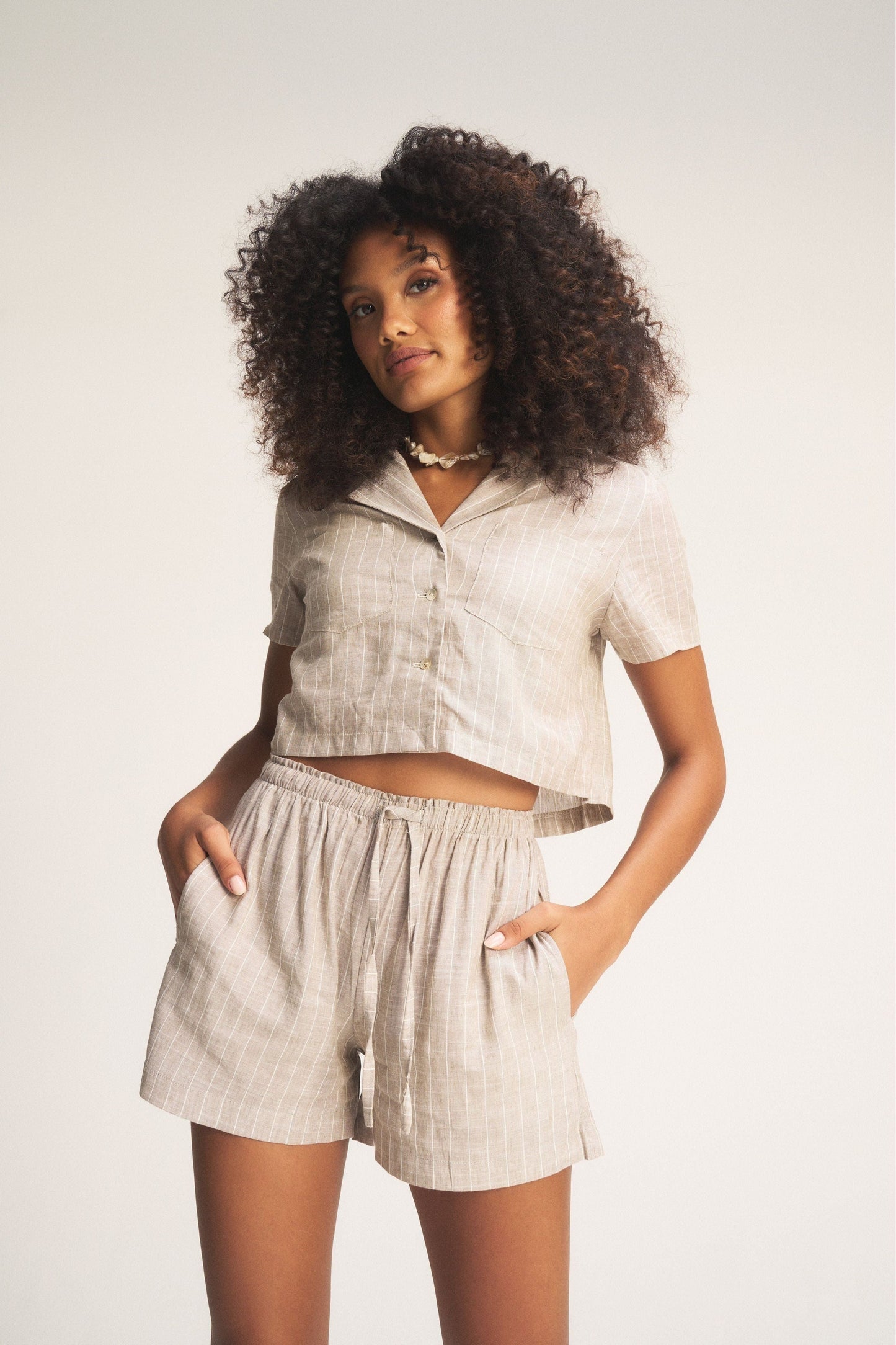 Majorca Cropped Shirt