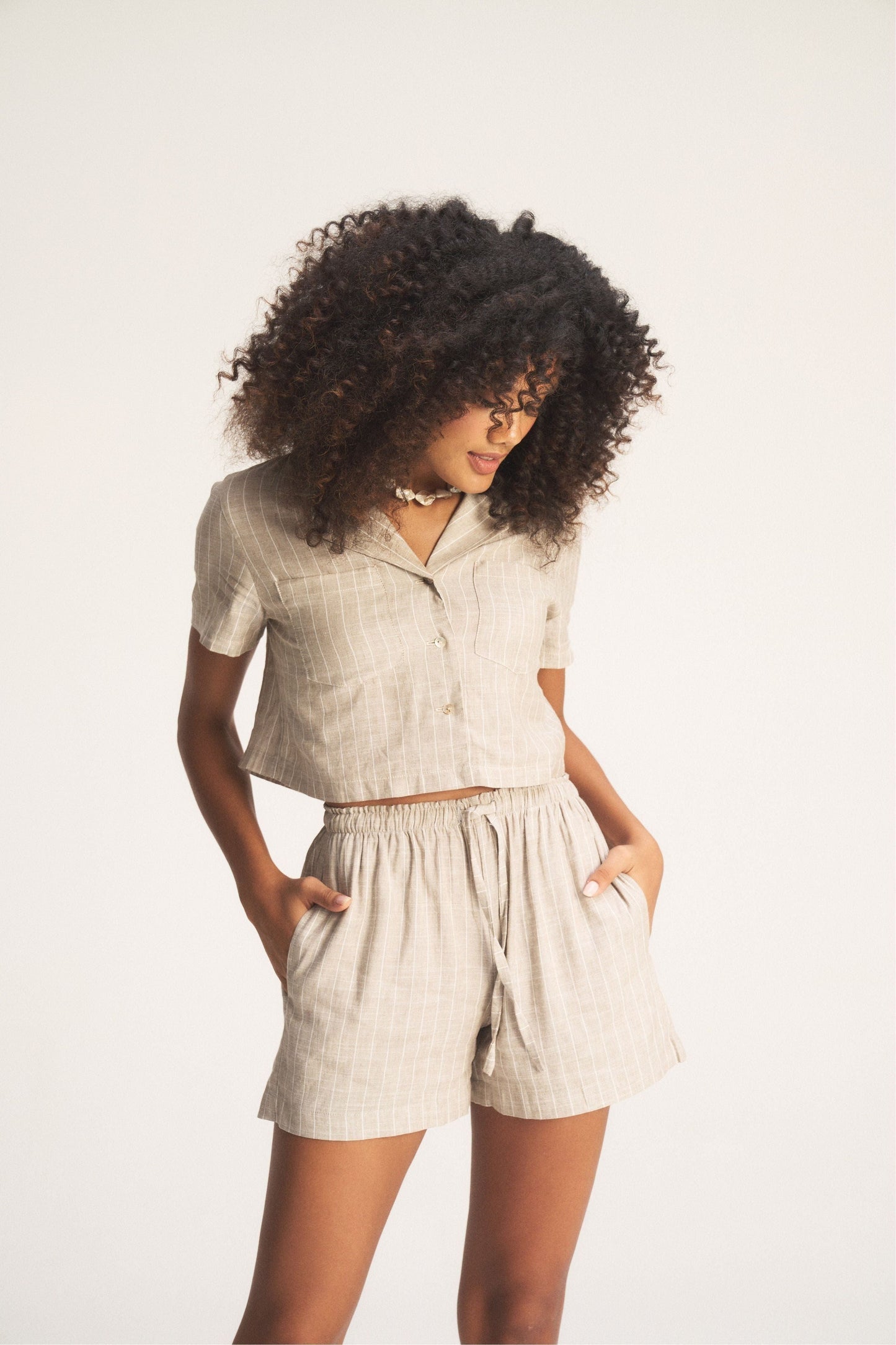 Majorca Cropped Shirt