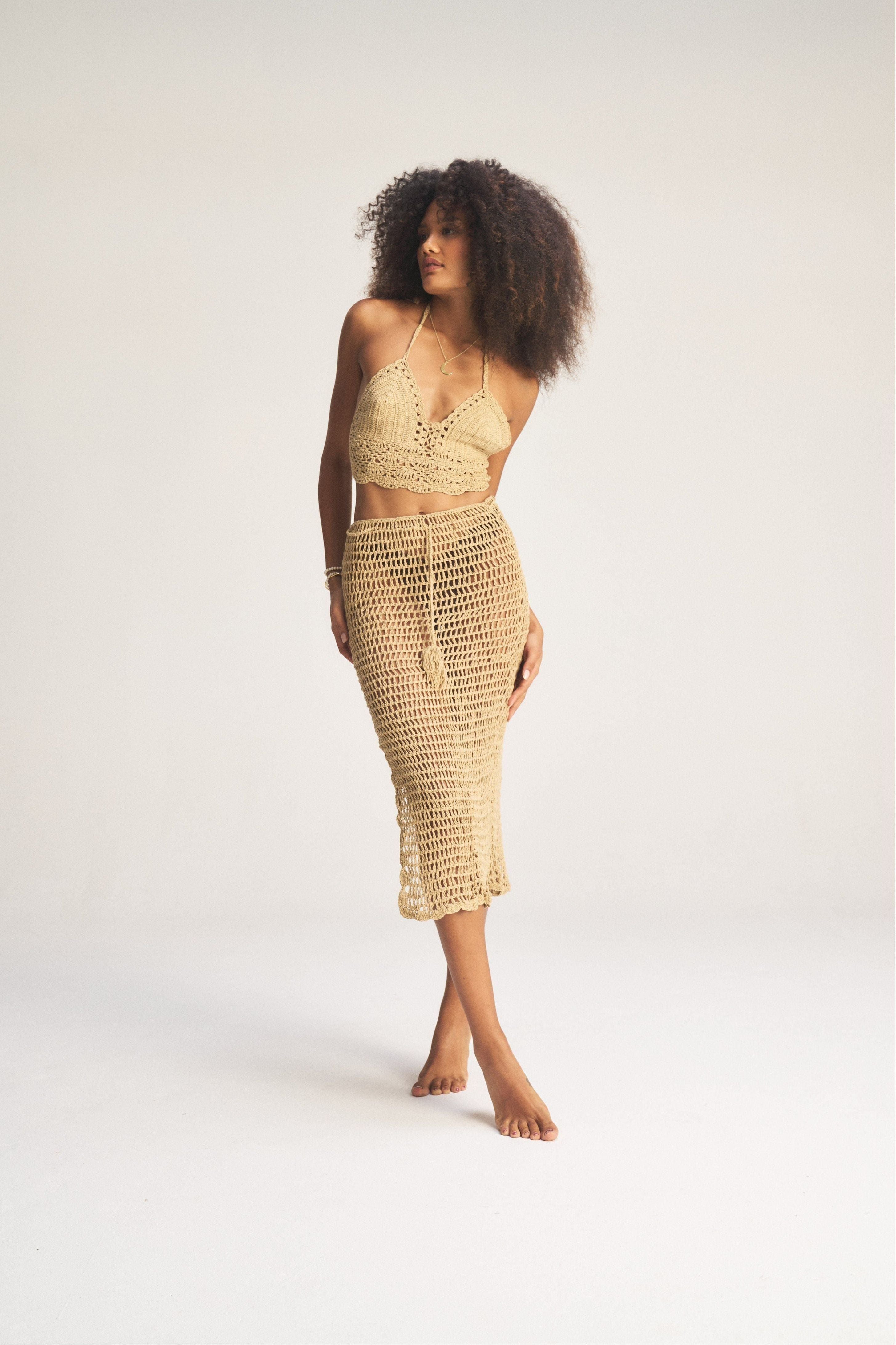 Crochet Top - Sand