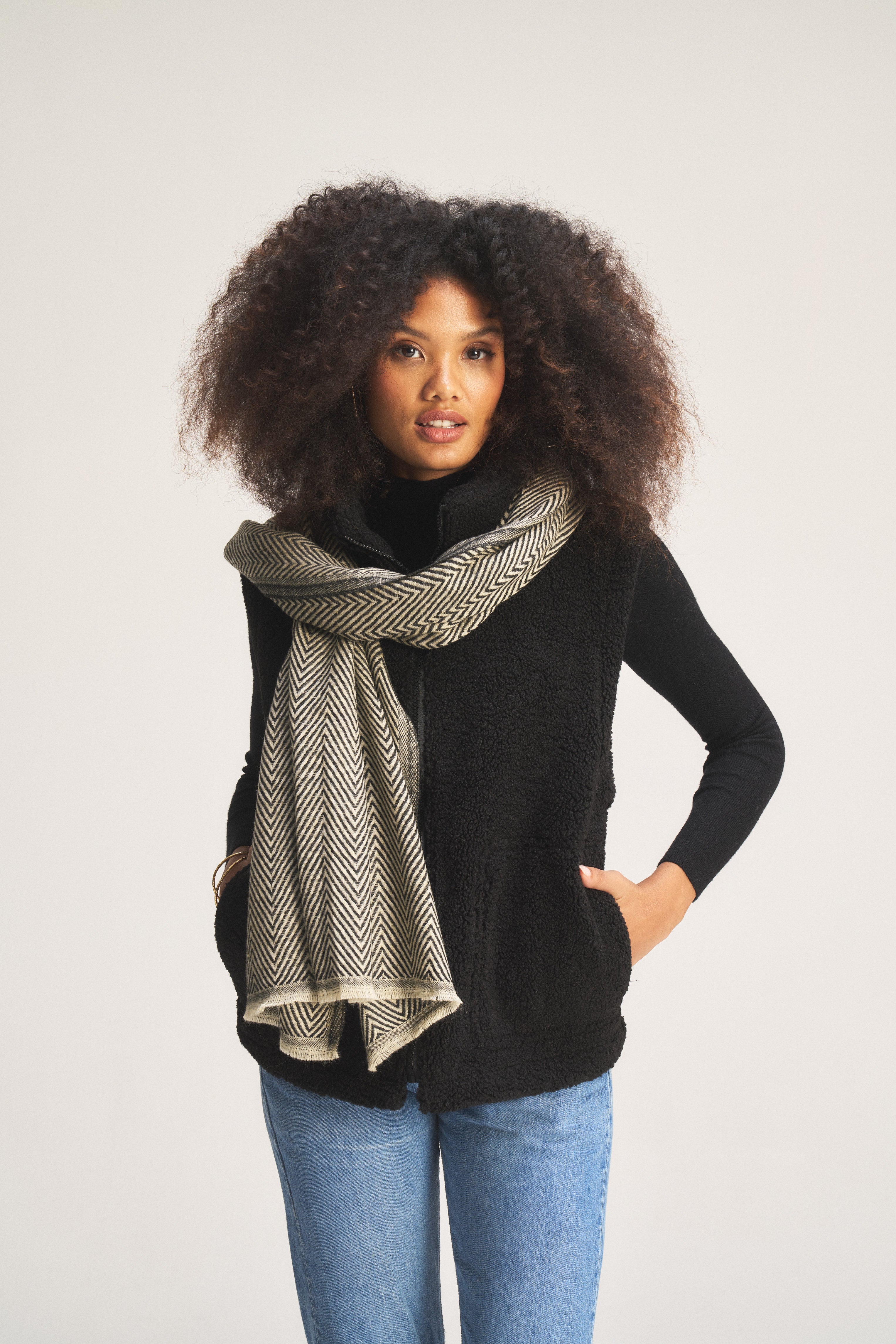 Cozy Scarf - Fog Grey