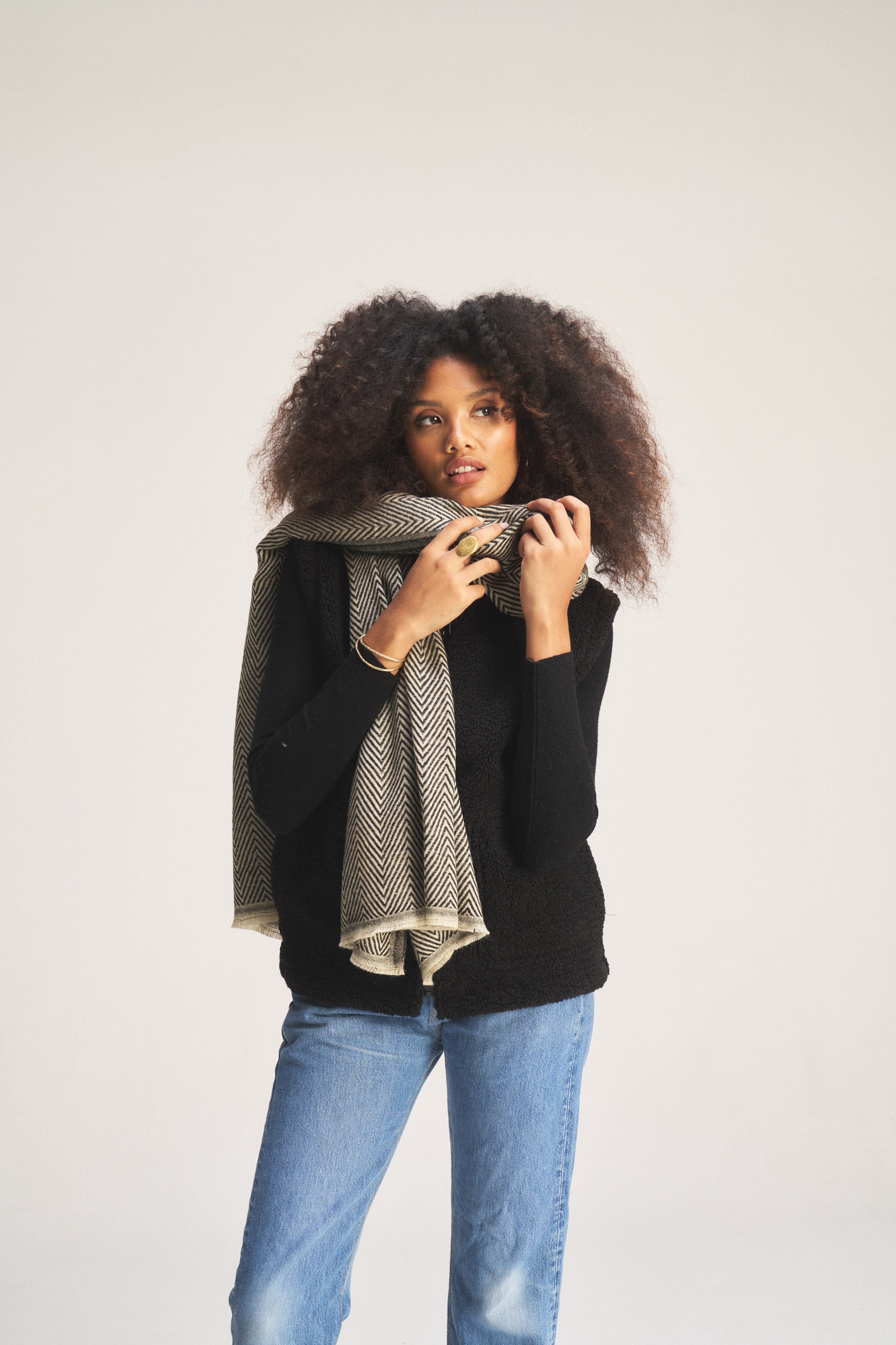 Cozy Scarf - Fog Grey