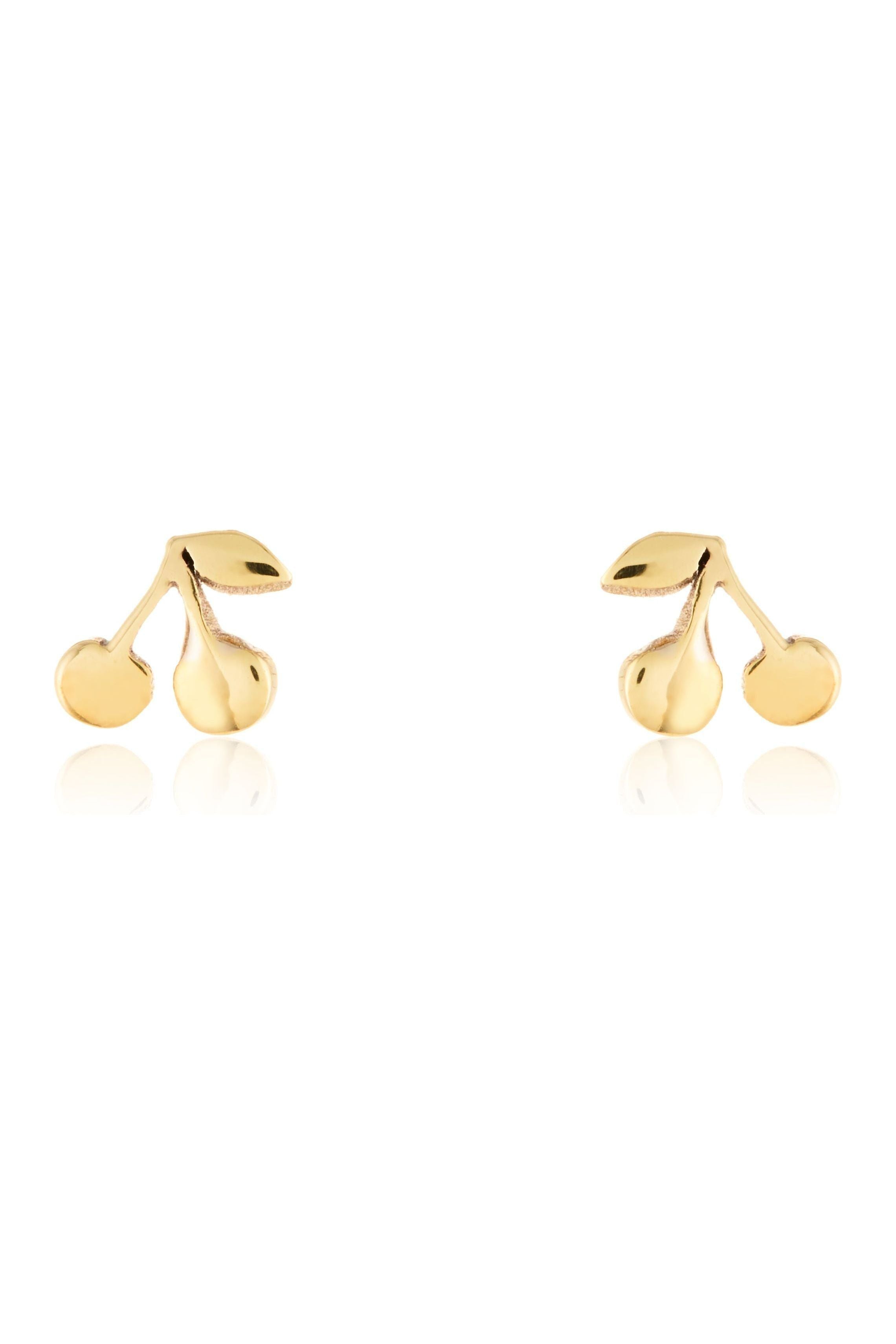 Tiny Cherry Studs