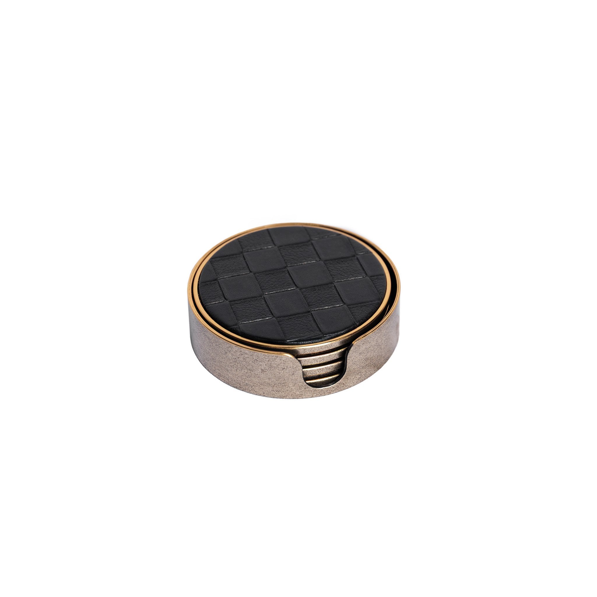 Coaster - Black PU Leather