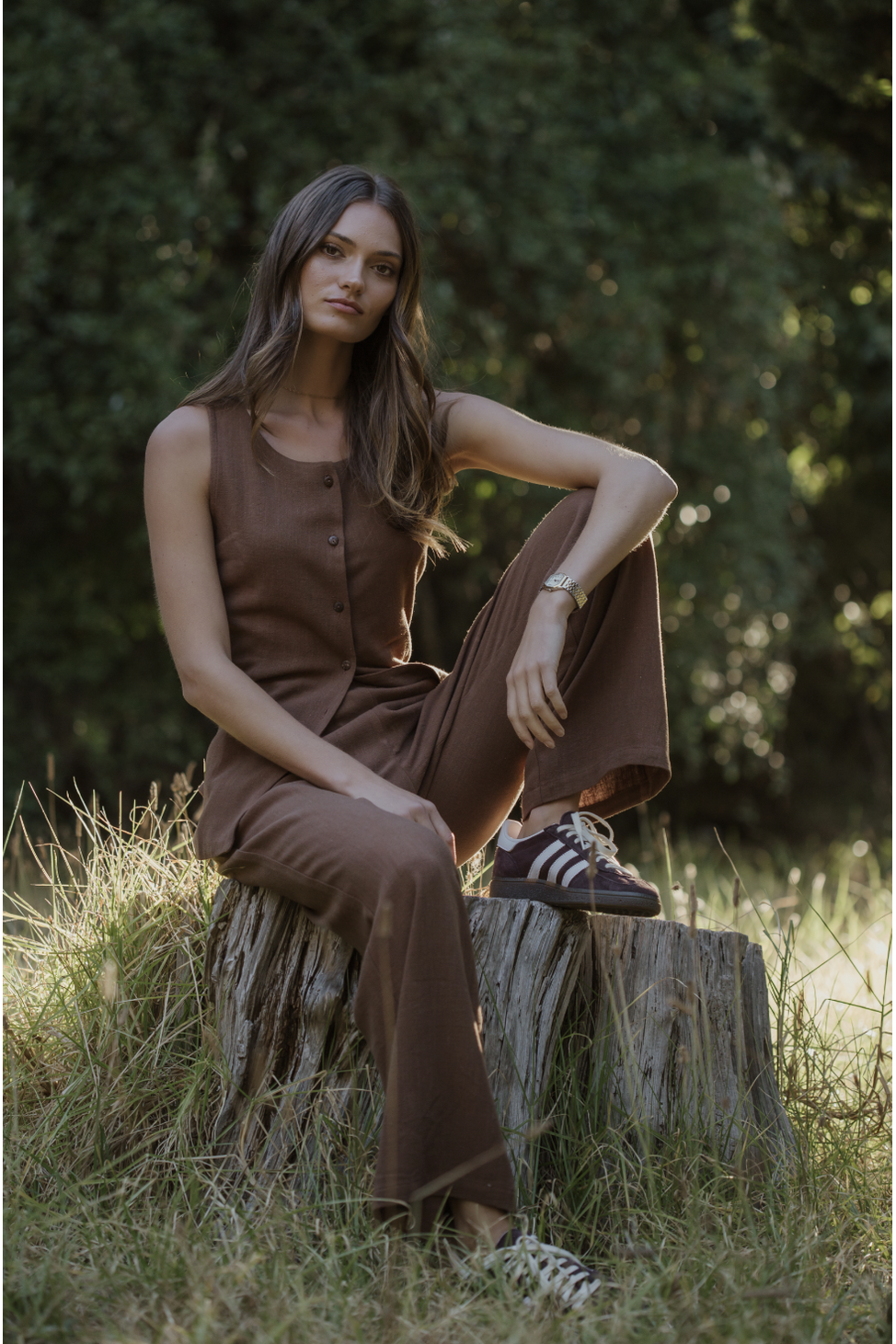 Corfu Pants - Chocolate