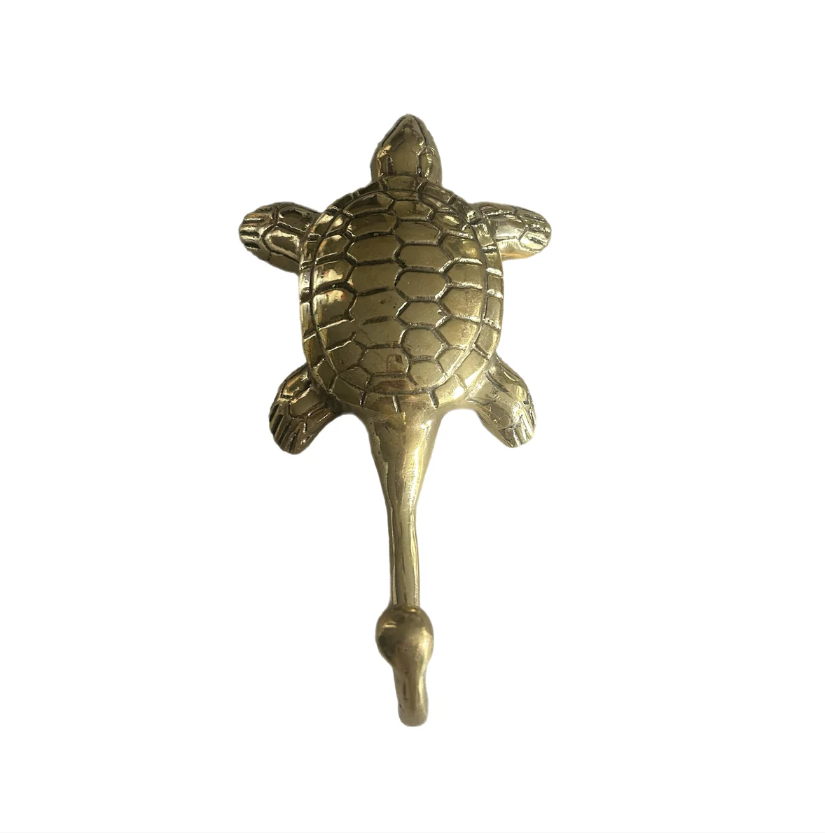 Turtle Hook - Brass