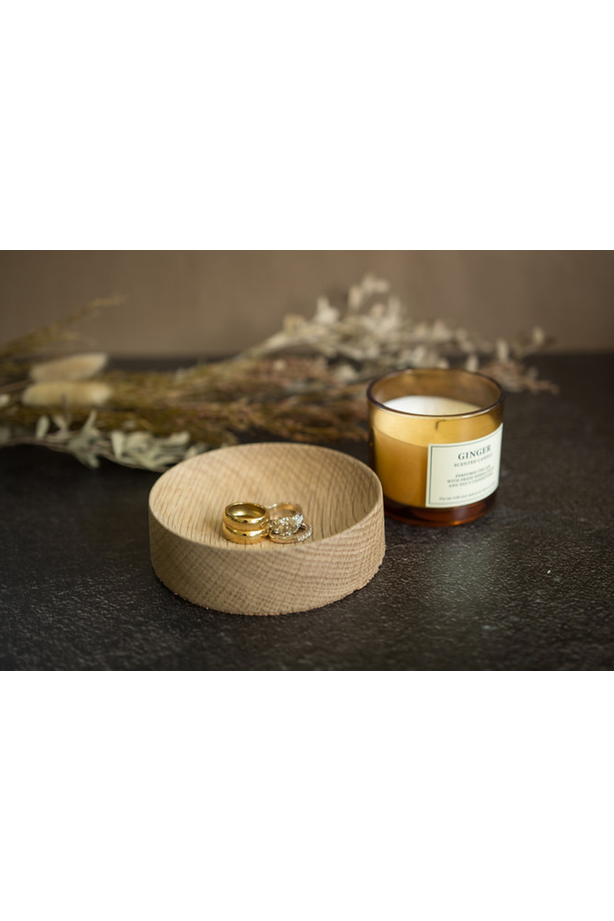 Oak trinket bowls
