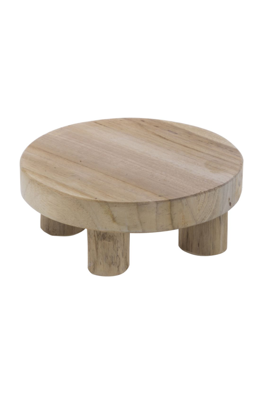 Wooden table stand