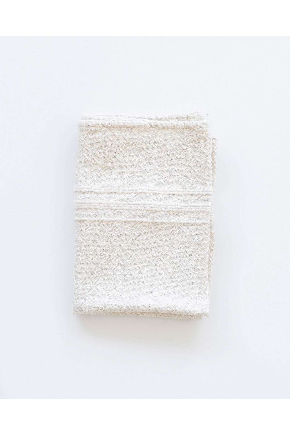 Stripe towel - grey