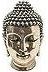 Brass Buddha  head statue