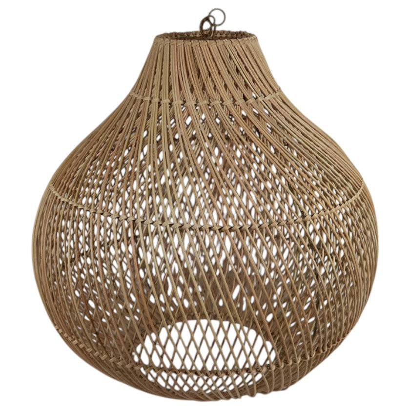 Rattan Droplet Lampshade