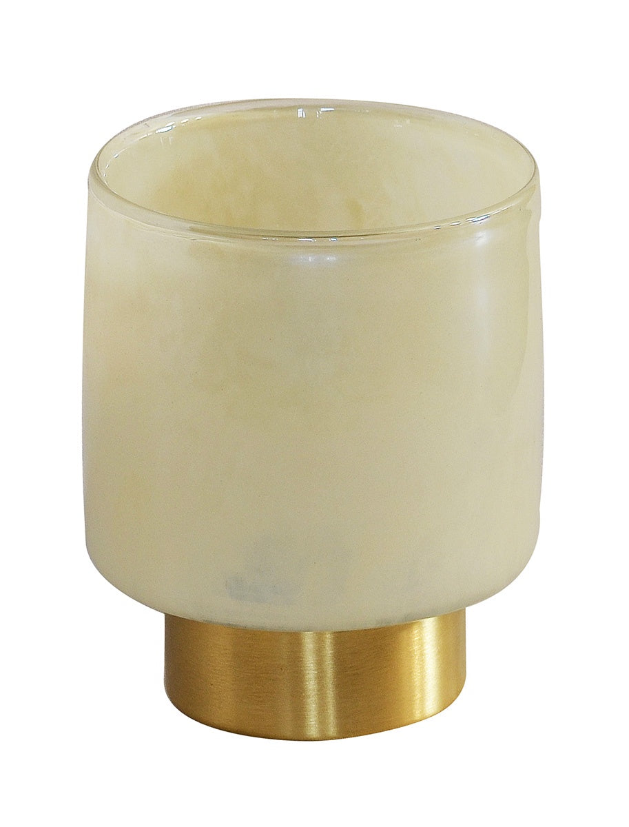 Lustre Gold Candle Holder