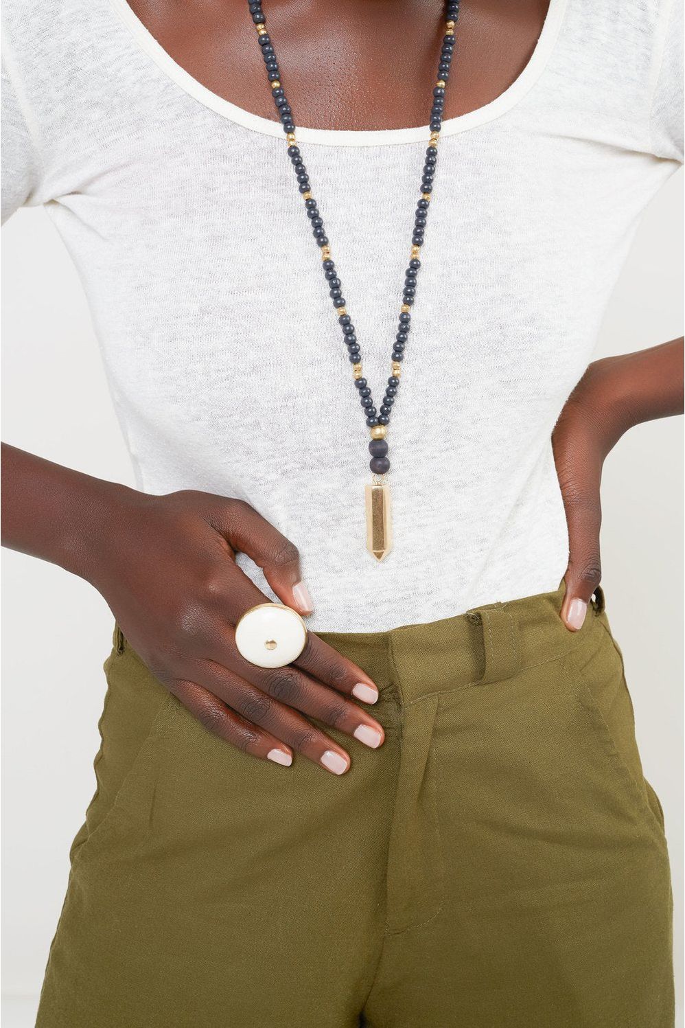 Bold Ring - White