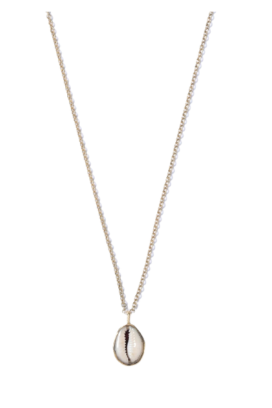 Shore cowrie shell necklace
