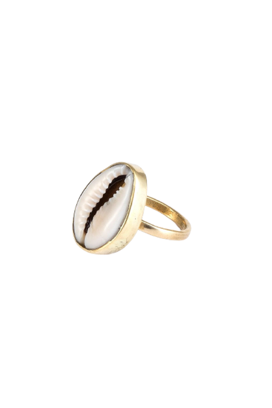 Cowrie Shell Ring