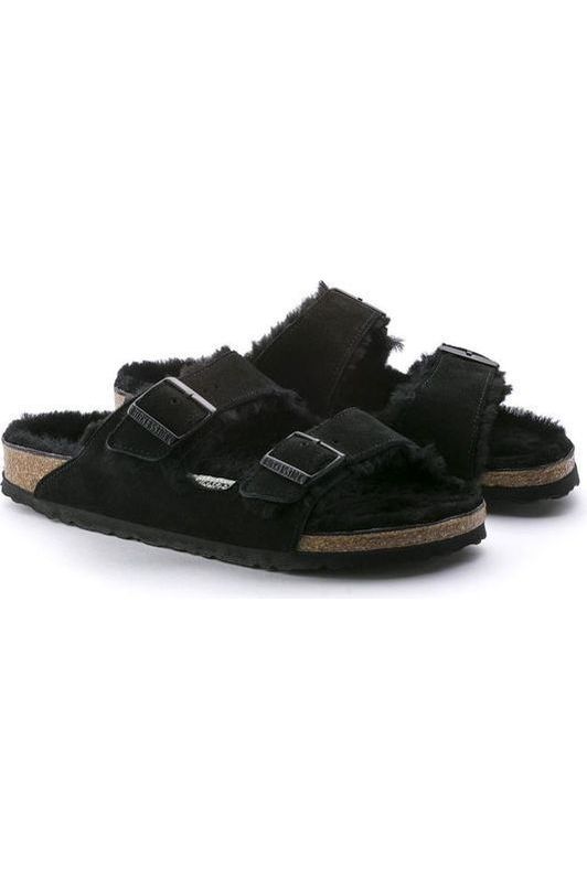 Birkenstock Arizona Shearling - black