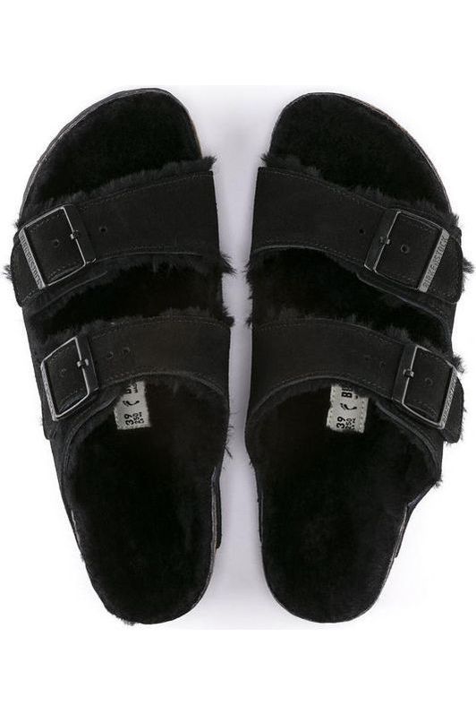 Birkenstock Arizona Shearling - Black