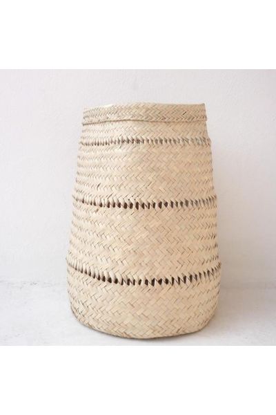 Tall basket decor