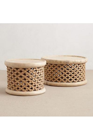 Wooden Bamileke Stools