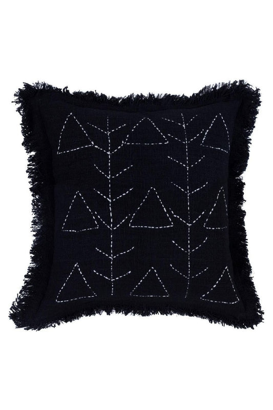 Cotton cushion - black