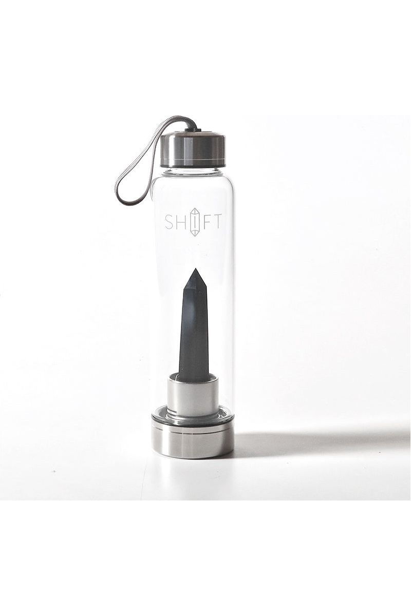 Crystal solid water bottle