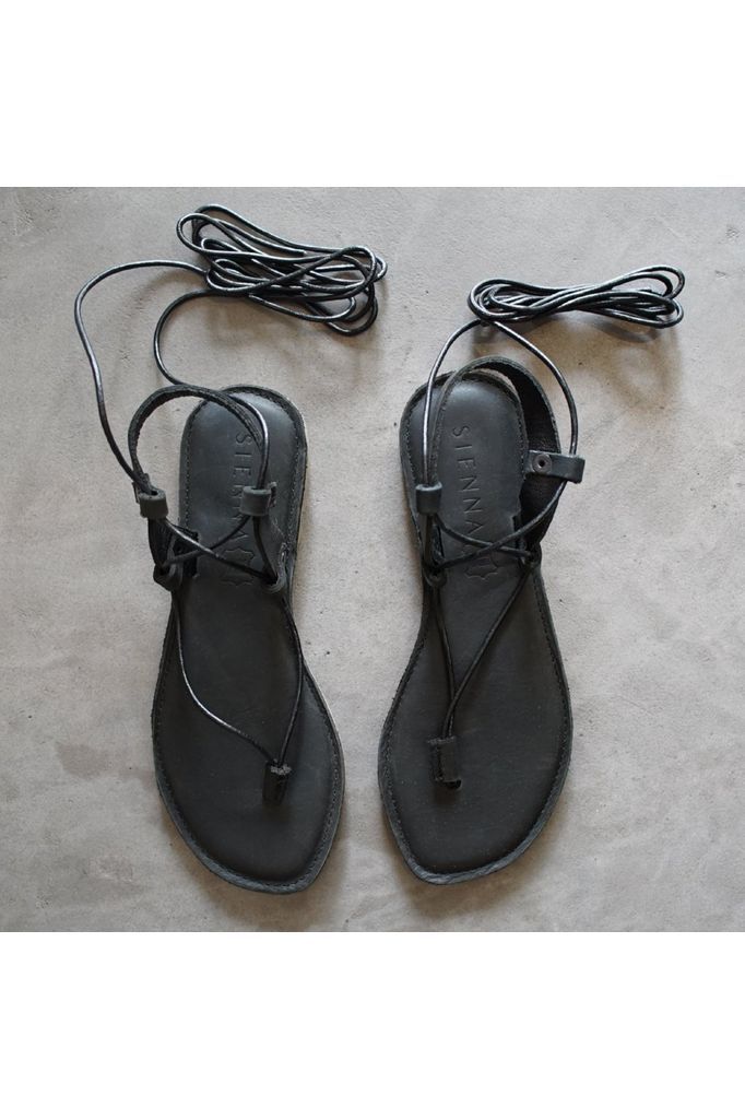 Wrap sandals
