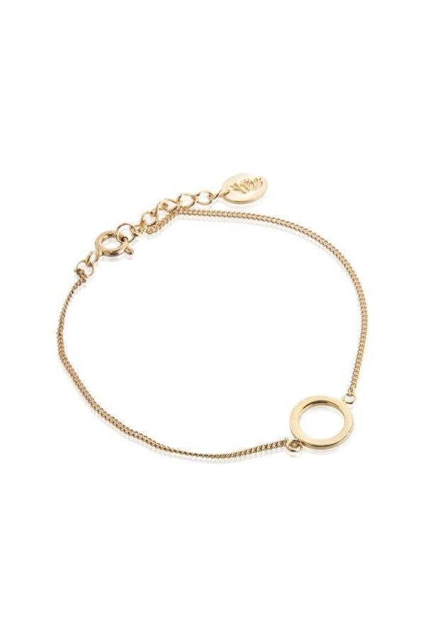 Hollow circle bracelet