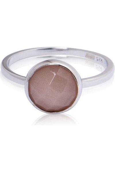Peach Moonstone ring