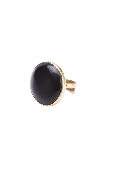 Bold ring - black