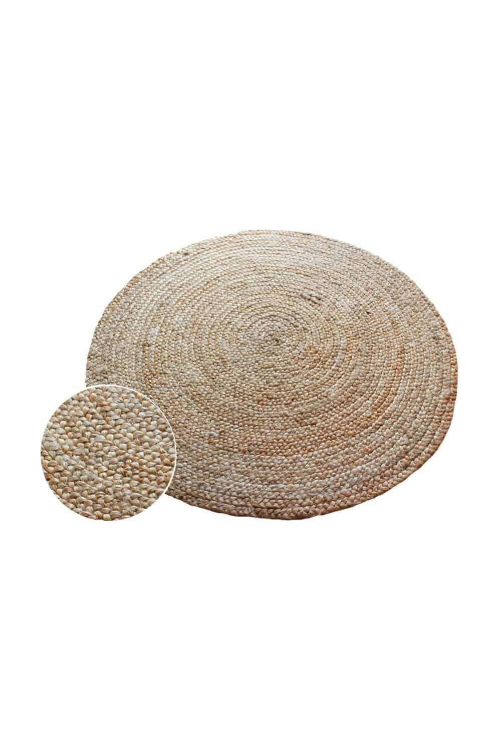 Round rug seagrass