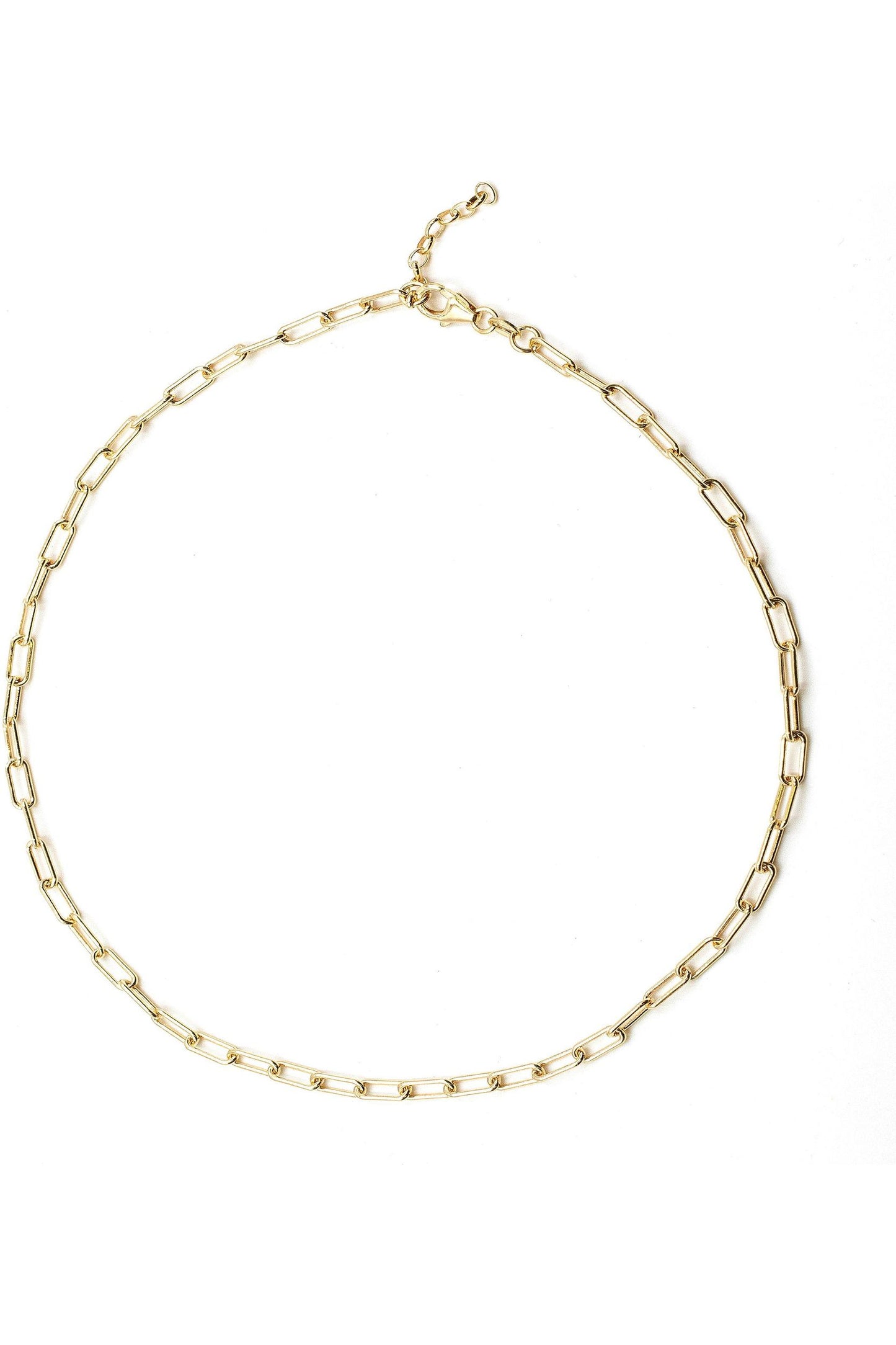 Paris link necklace