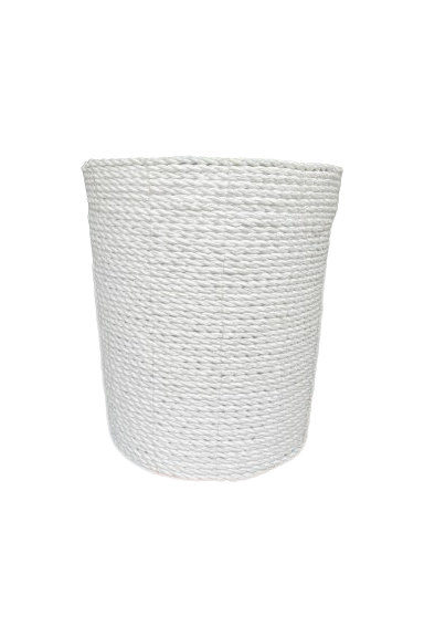 Waste bin - white