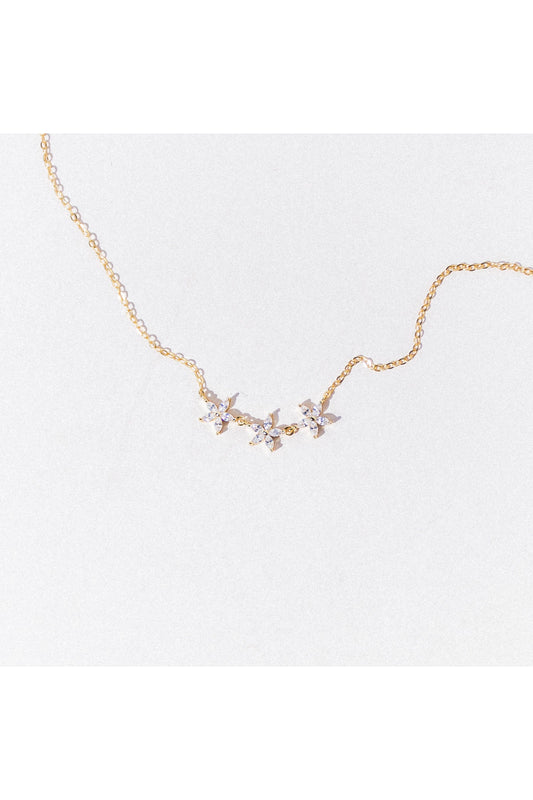 Glam - impala lily necklace