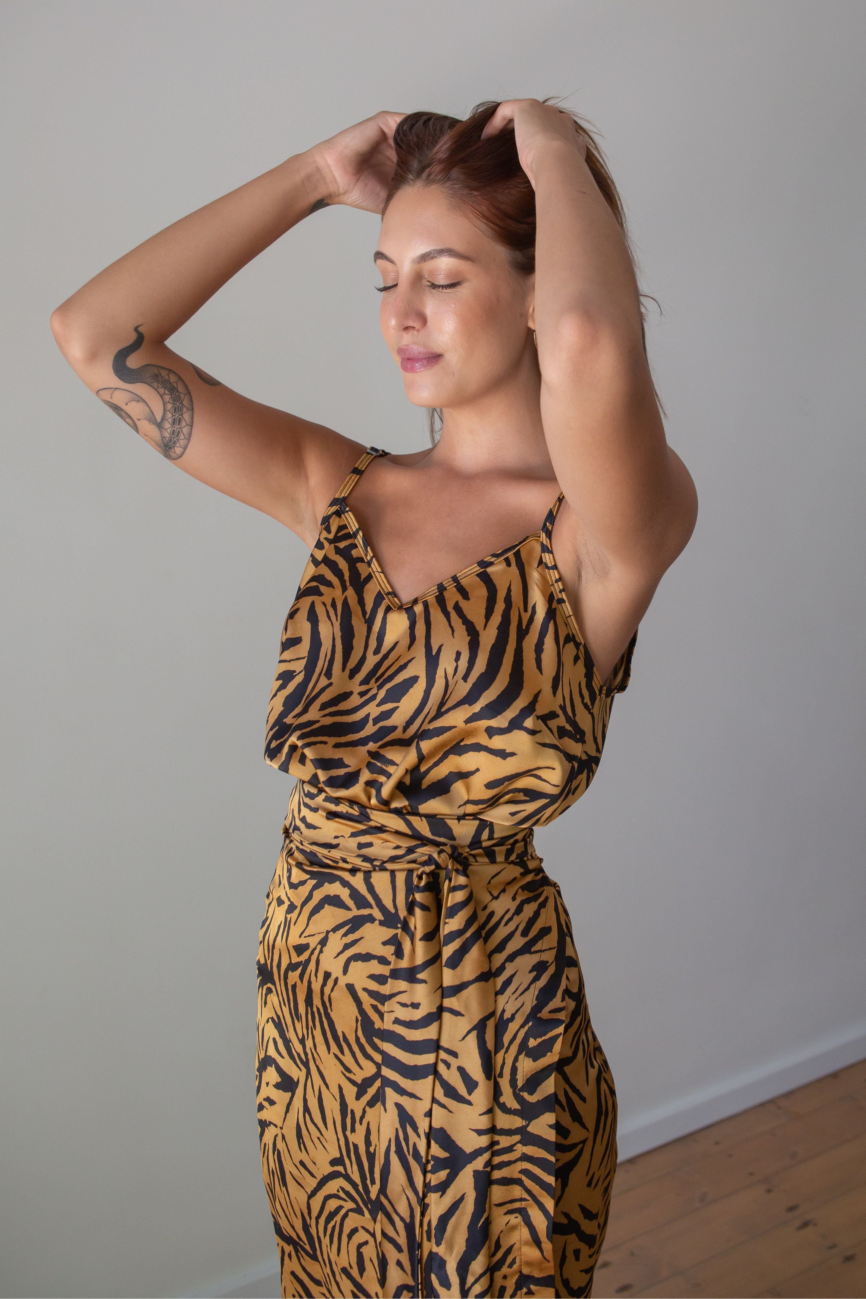Satina skirt - tiger tiger
