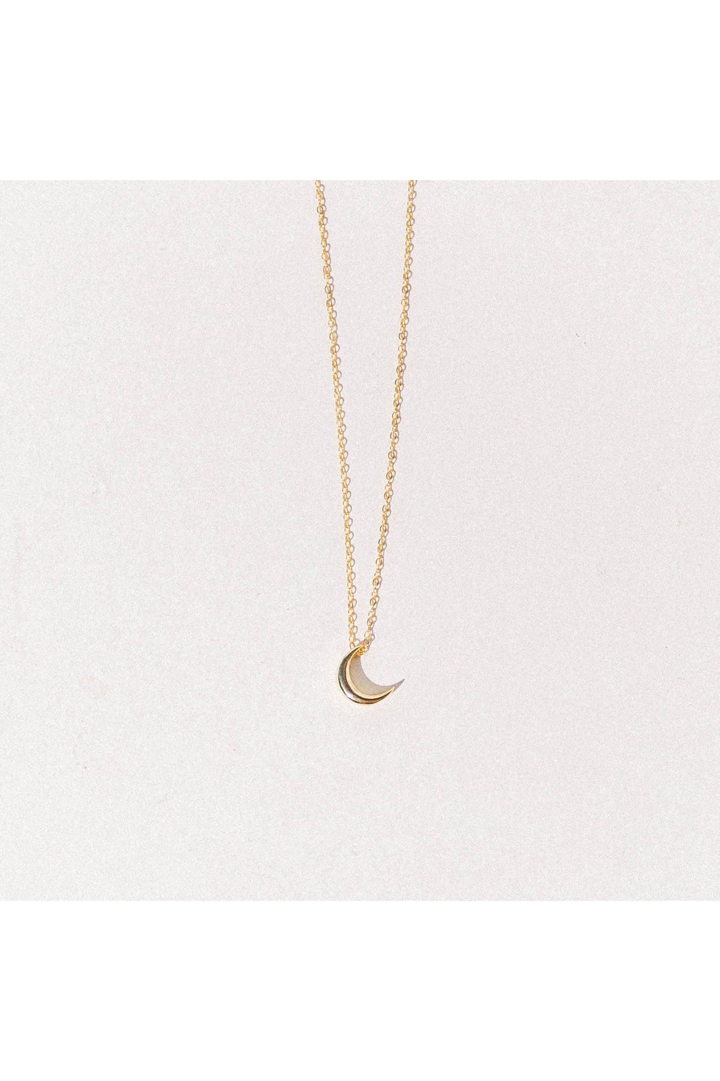 Lunar rise pendant necklace