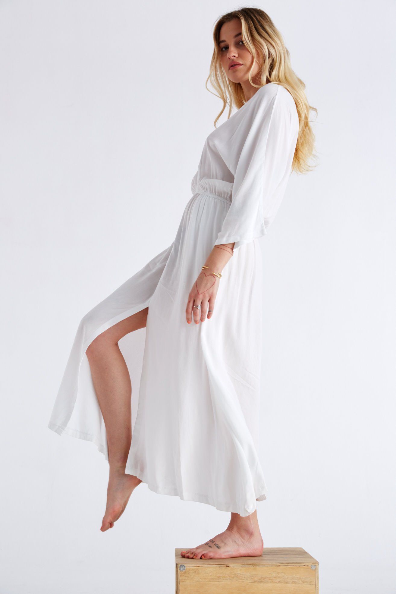 Santorini Dress - Ivory