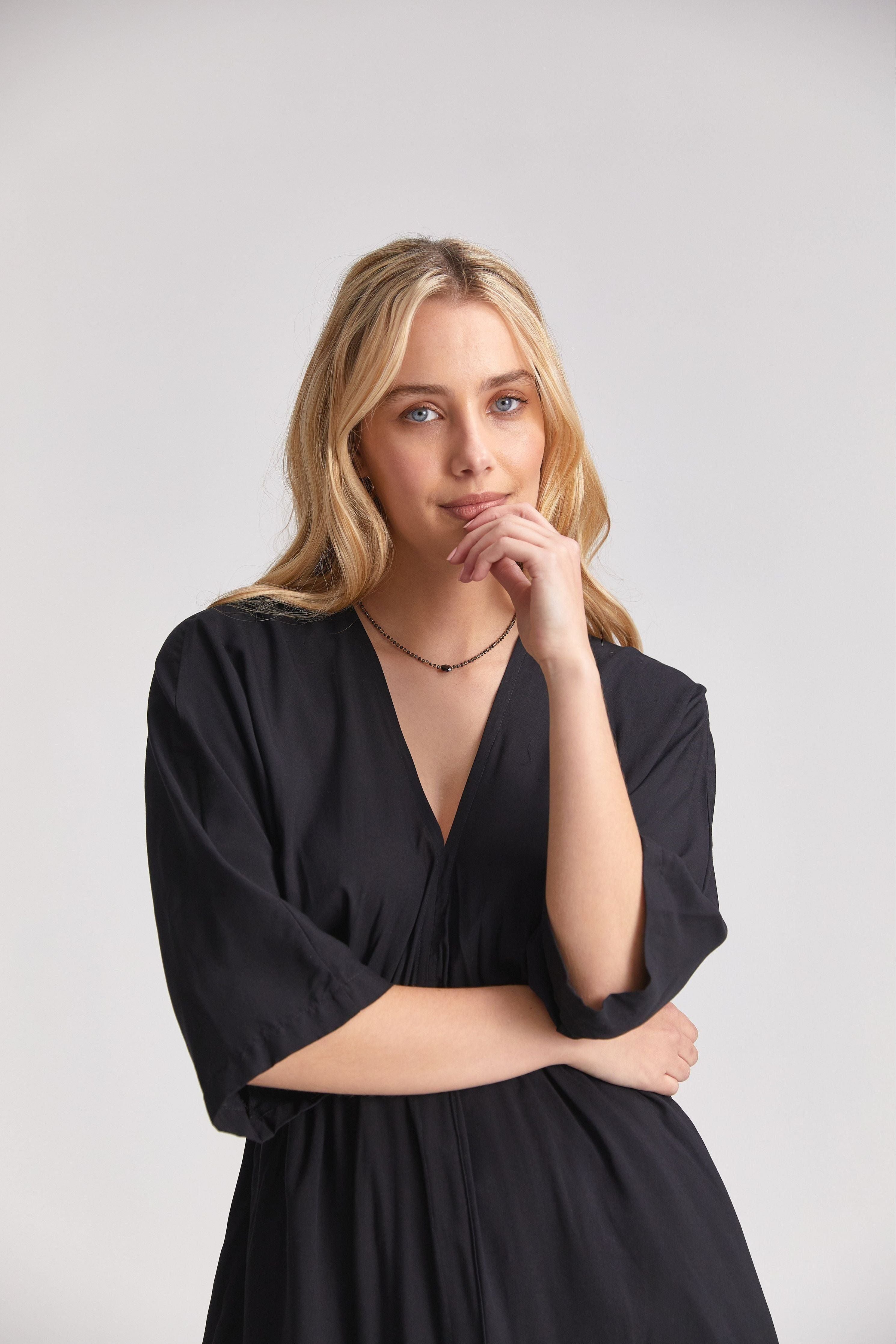 Santorini Dress - Black