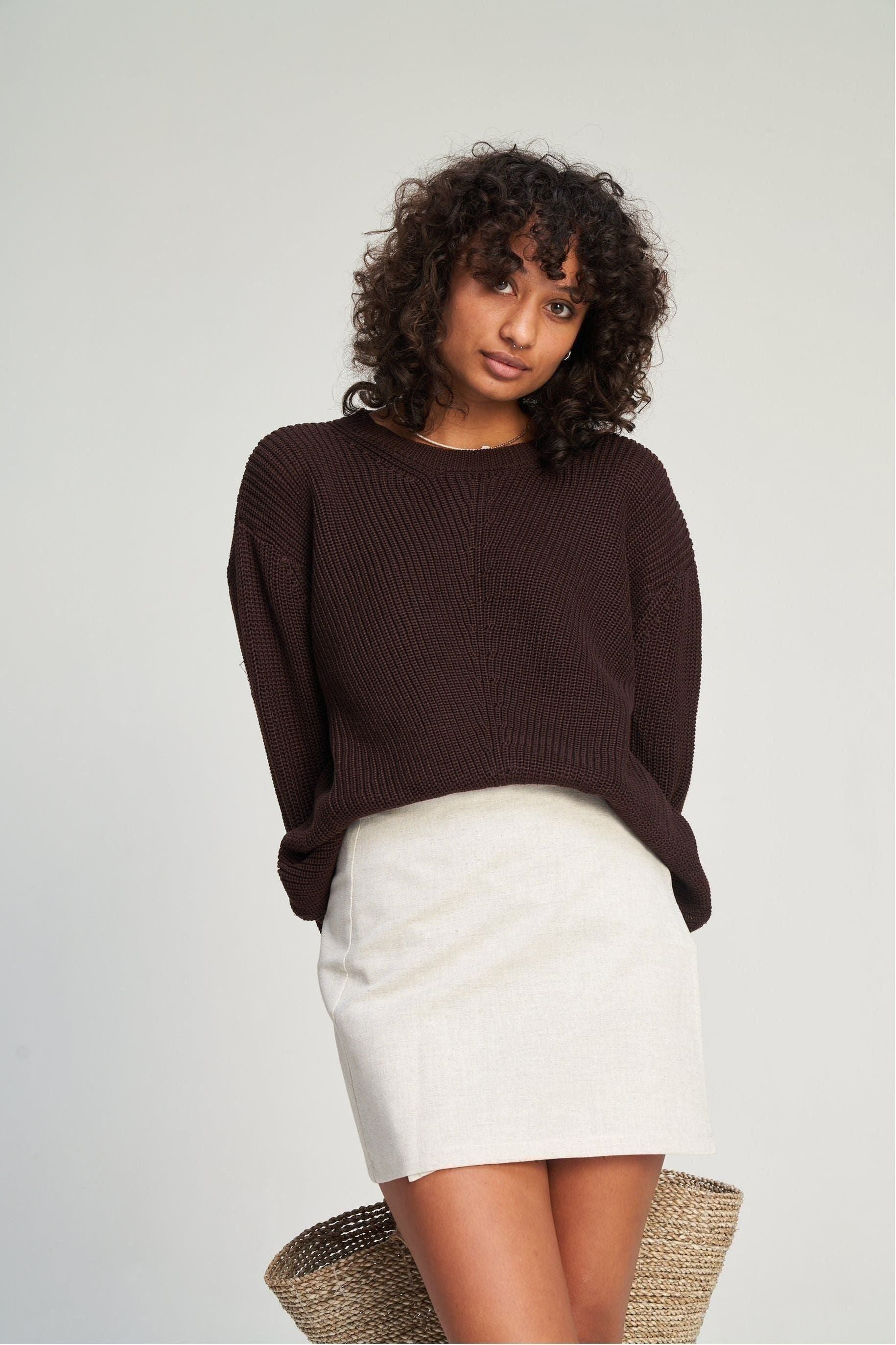 Cali Wrap Skirt - Oat