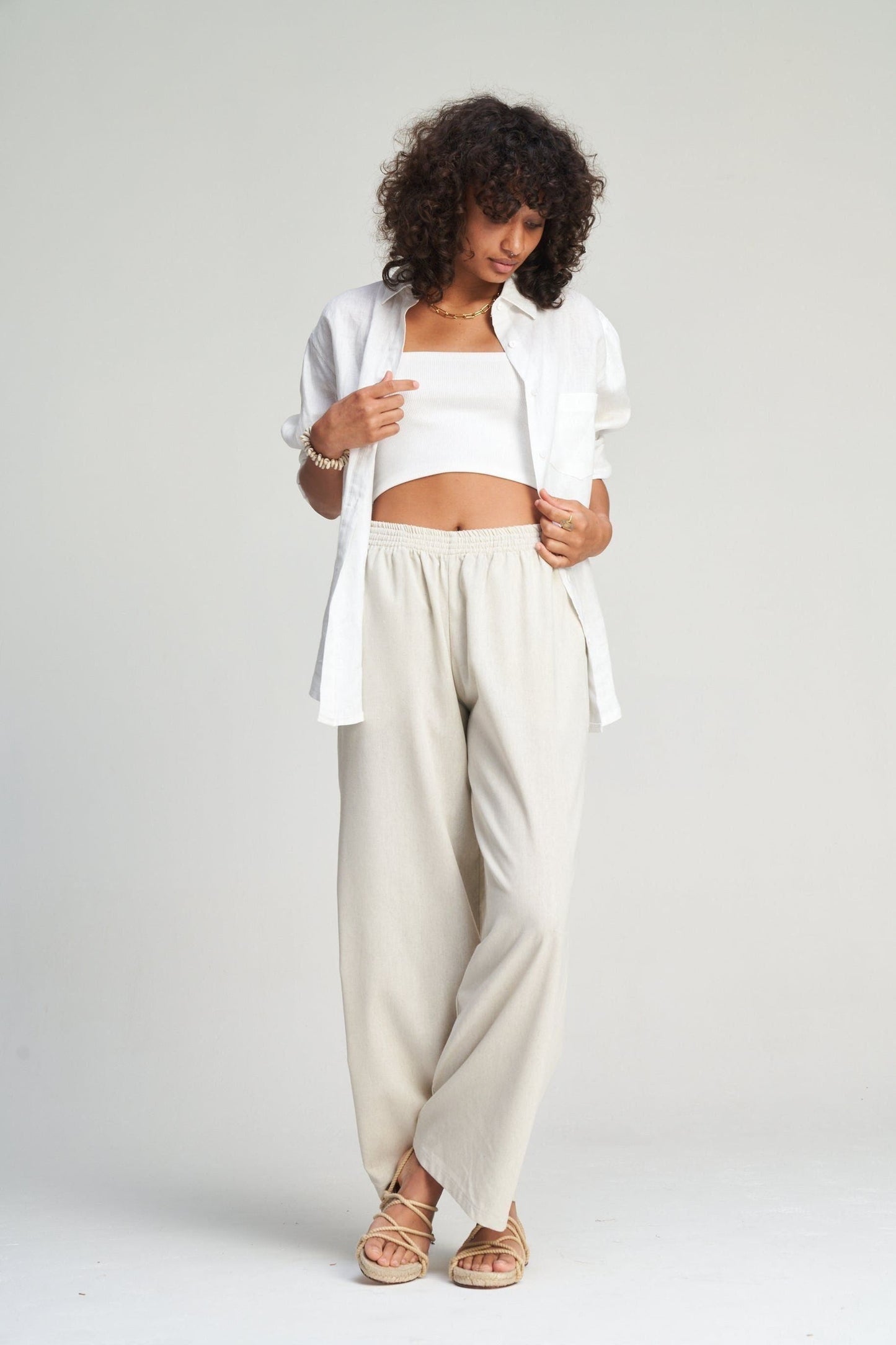 Lila Linen Shirt - Day Shades
