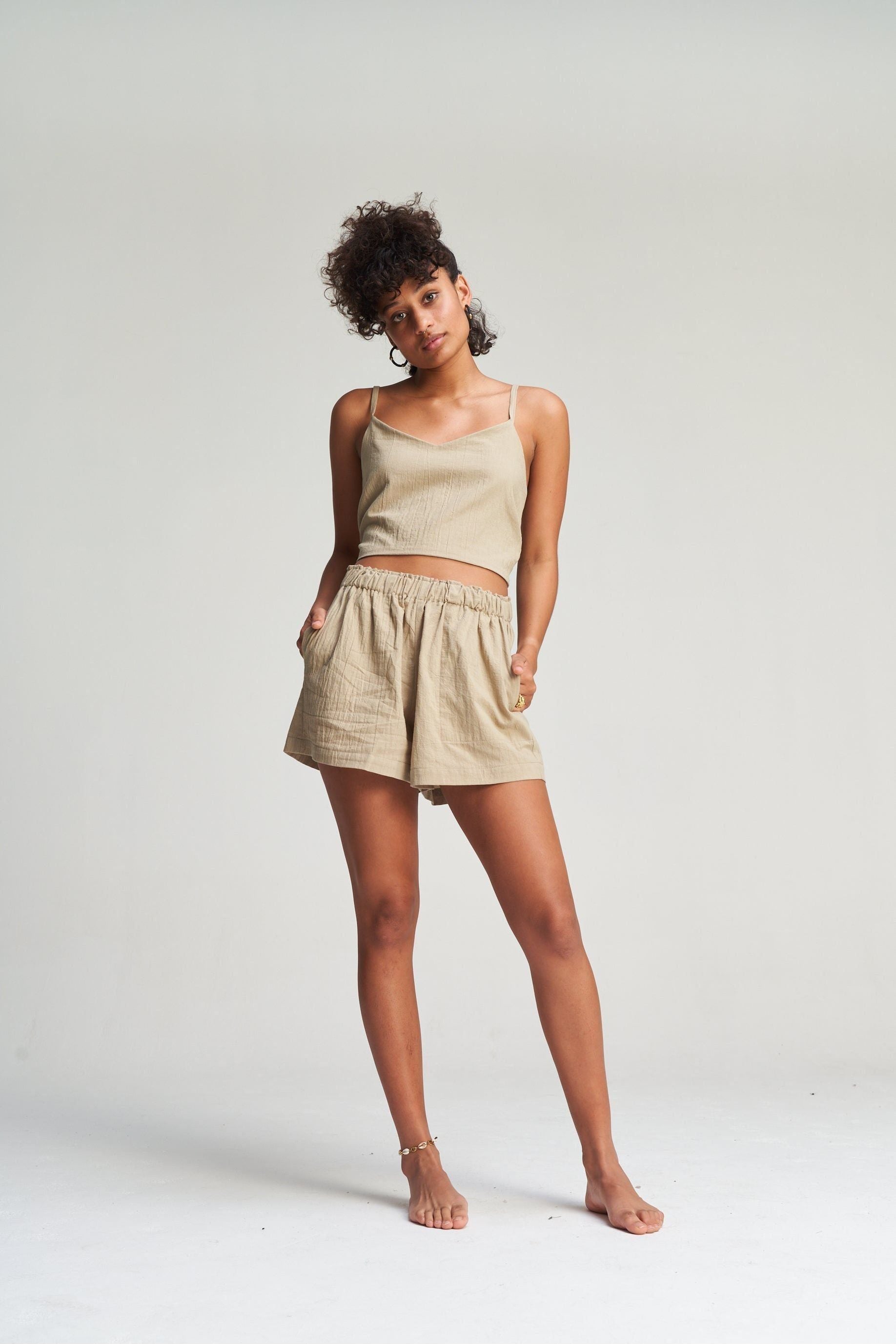 Majorca Tie Top