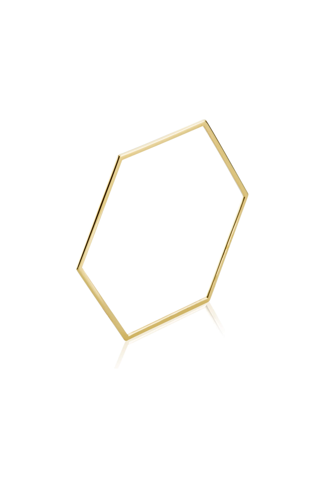 Hexagonal bangle