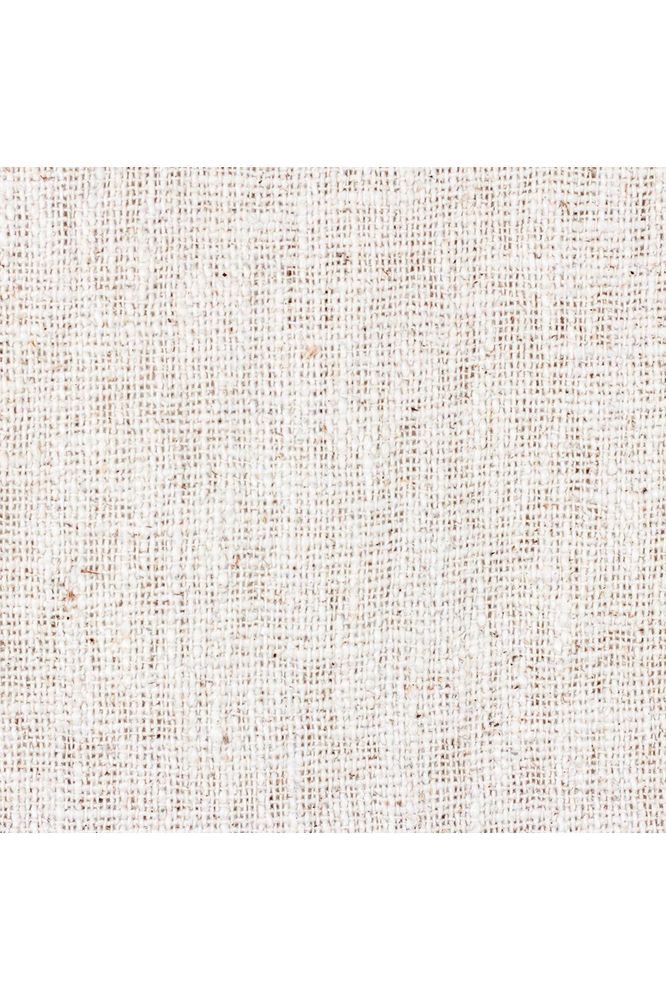 Cotton throw with tassels - natural