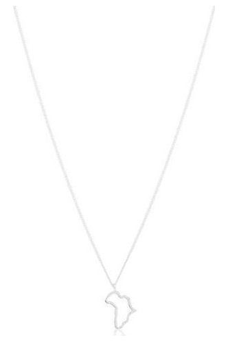 Africa outline pendant