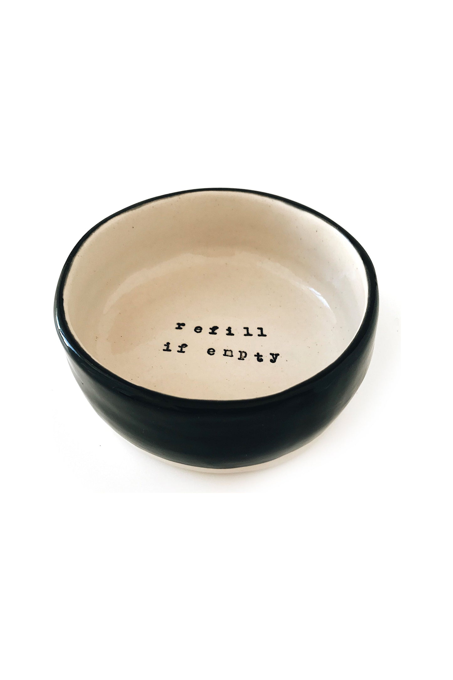 Doggy bowl - refill if empty