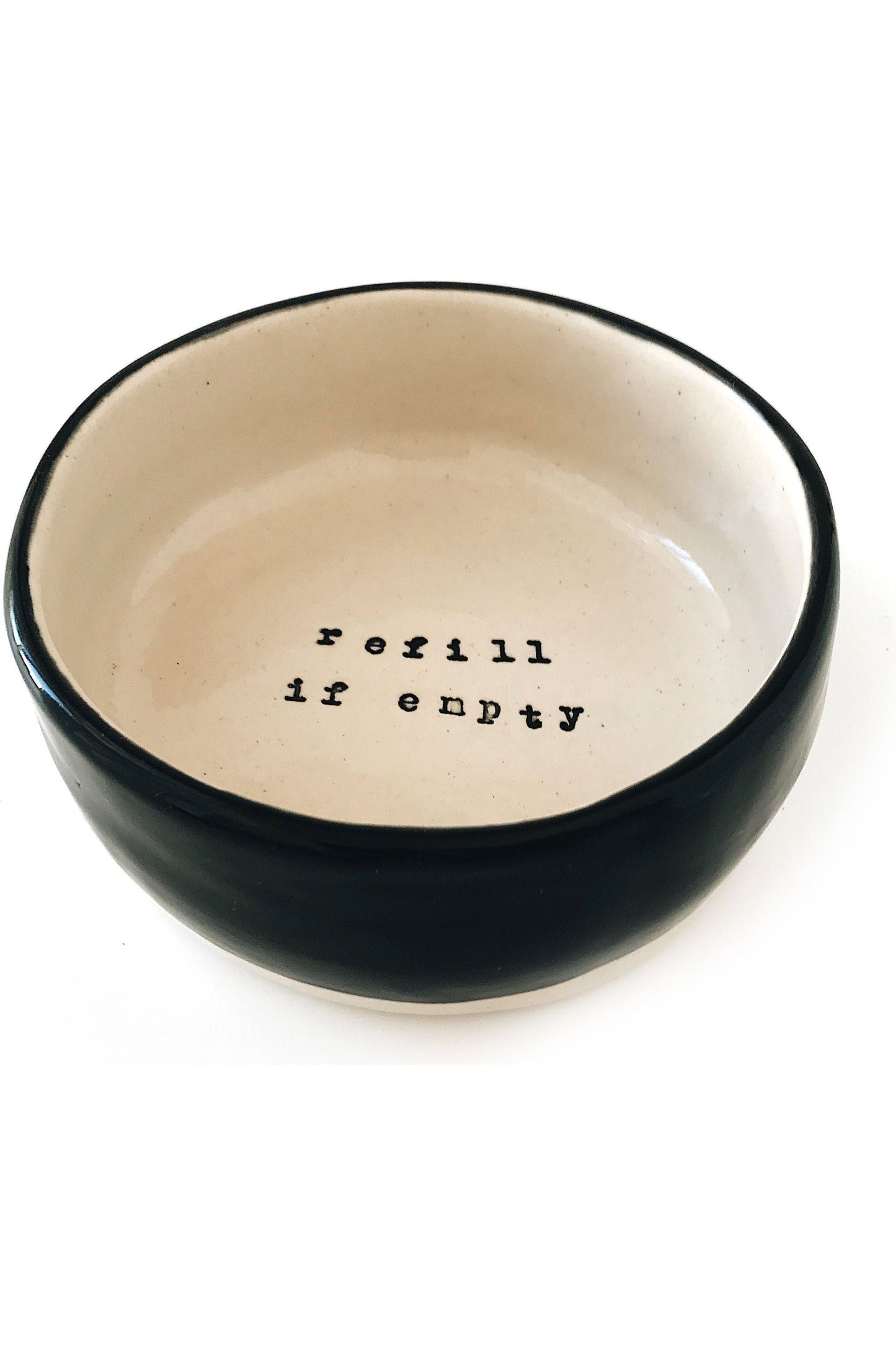 Doggy bowl - refill if empty