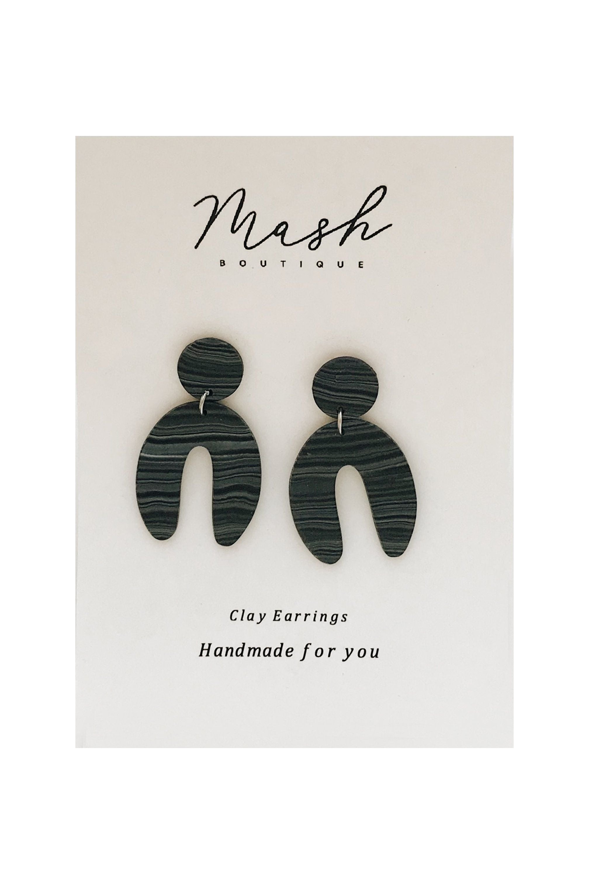 Statement Clay Earrings
