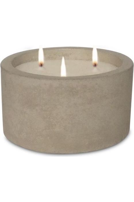 Cement Candle  - 3 wick