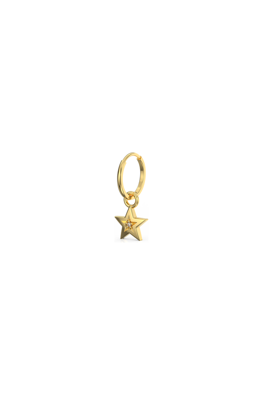 9ct Yellow Gold Star